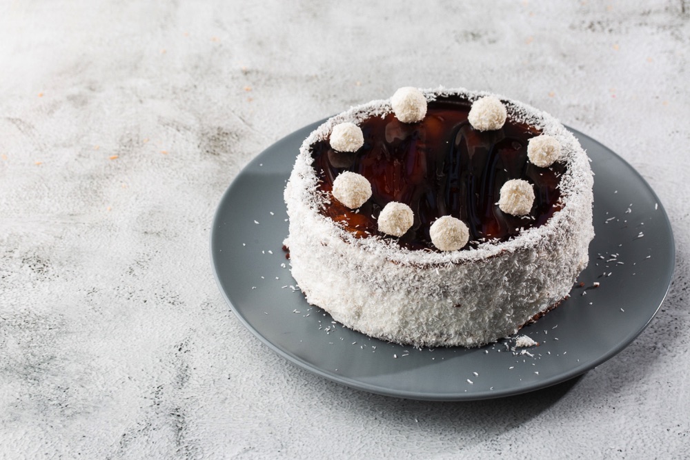 CHOCOLATE & COCONUT CAKE
